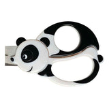 Creativ Company Fiskars Kinderschere mit Tiermotiv, Panda, L: 13 cm, 1 Stück