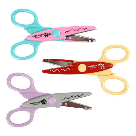 Kreativunternehmen https: www.cchobby.nl fiskars-kidzors-shearing shears-hippopotamus-camel-hedgehog-3-piece-1-box