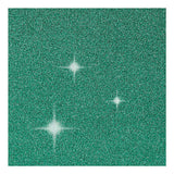 Creativ-Firmenkarten und Umschläge, Kartengröße 10,5 x 15 cm, Umschlaggröße 11,5 x 16,5 cm, Glitzer, 110+250 g, grün, 4 Set 1 Box