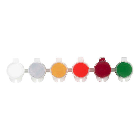 Creativ Company Plus Color Acrylfarbe, Weihnachtsfarbe, 6x5 ml 1 Dose
