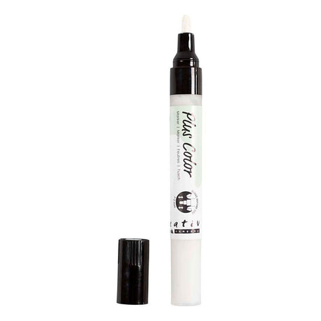 Creativ Company Plus Farbmarker, L: 14,5 cm, Strichstärke 1-2 mm, gebrochenes Weiß, 5,5 ml, 1 Stück