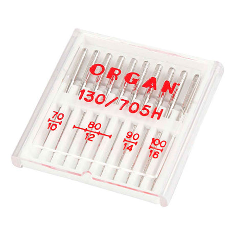 Creativ Company Nähmaschinennadeln, Größe 70+80+90+100, 10 Stück 1 Box