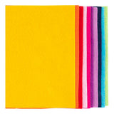 Creativ Company Hobbyfilz, A4, Blatt 210x297 mm, Stärke 2 mm, bunt, 10 Stück 1 Karton