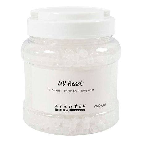 Kreativunternehmen https: www.cchobby.nl uv-beads-l-6-mm-d-8-mm-hole size-4-mm-ca. 1800-piece-various-colors-320-gr-700-ml-1-box
