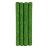 Creativ Company Krepppapier, Blatt 25 x 60 cm, Kreppverhältnis: 180 %, 105 g, Limettengrün, 4 Blatt 1 Karton