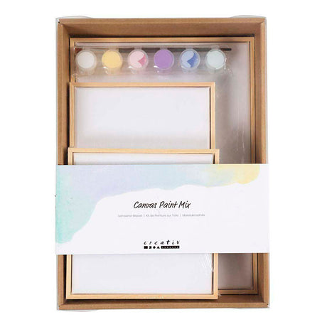 Kreativunternehmen https: www.cchobby.nl mix-of-stretched-canvas-pastelcolors-1-box