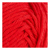 Creativ Company Baumwollgarn, Größe 8 8, L: 80-85 m, dunkelrot, 50 g 1 Knäuel