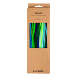 Creativ Company Chenille 6mm x 30cm grüne und türkise Harmonie - 25 Stk.