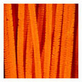 Creativ Company Chenille 6mm x 30cm orange - 50 Stk.