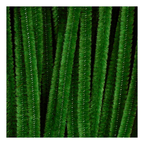 Creativ Company Chenille 6mm x 30cm tannengrün - 50 Stk.