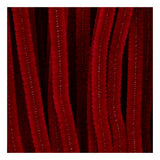 Creativ Company Chenille 6mm x 30cm dunkelrot - 50 Stk.