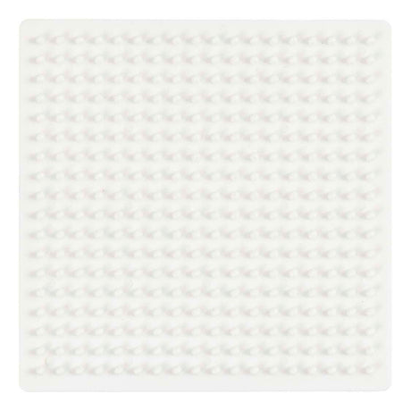 Creativ Company Nabbi Biobeads Grundplatte, quadratisch, Größe 9,5x9,5 cm, mittel, 1 Stück