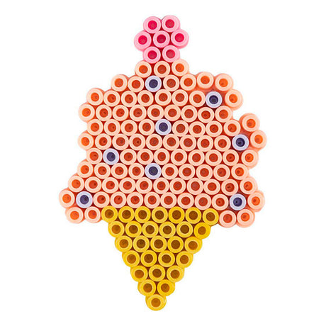 Creativ Company Nabbi Biobeads Grundplatte, Stern, Größe 9,8x9,8 cm, mittel, 1 Stück