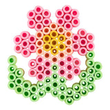 Creativ Company Nabbi Biobeads Grundplatte, Sechseck, Größe 8,5x8,5 cm, mittel, 1 Stück