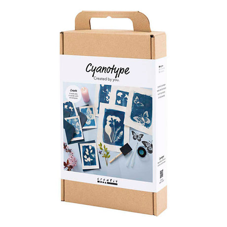 Creativ Company Hobby-Set Cyanotypie, blau, 1 Box