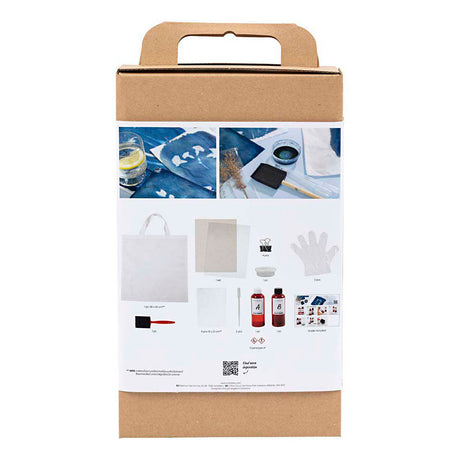 Creativ Company Hobby-Set Cyanotypie, Textil, blau, 1 Box