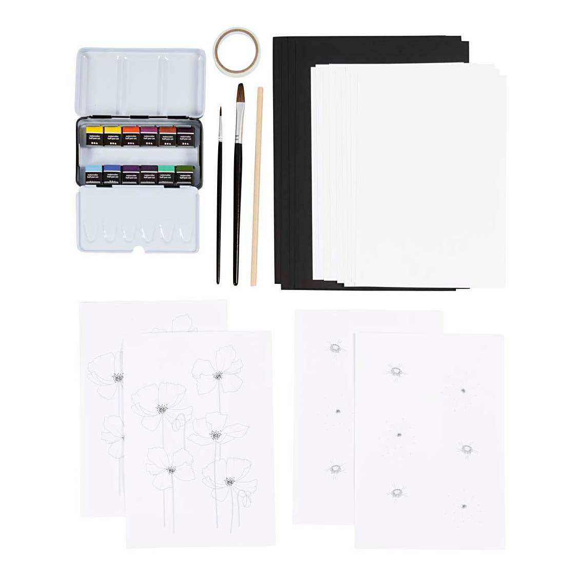 Kreativunternehmen https: www.cchobby.nl hobbyset-aquarel-1-doos