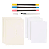 Creativ Company Mini-Hobby-Set Aquarell, Karten und Umschläge, 1 Box