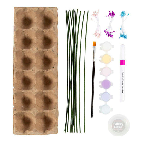 Kreativunternehmen https: www.cchobby.nl hobbyset-bloemen-van-eierdozen-pastelkleuren-1-doos