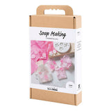 Creativ Company Seifenherstellungs-Hobbyset, Blumen, rosa, 1 Box