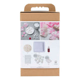 Creativ Company Seifenherstellungs-Hobbyset, Blumen, rosa, 1 Box