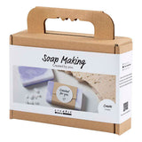 Creativ Company Mini-Seifenherstellungs-Hobbyset, quadratisch, hellviolett, 1 Box