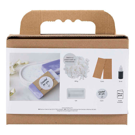 Kreativunternehmen https: www.cchobby.nl mini-hobbyset-soap-making-square-lightpurple-1-box