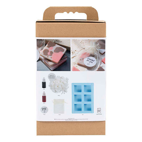 Creativ Company Seifenherstellungs-Hobbyset, quadratisch, 1 Box