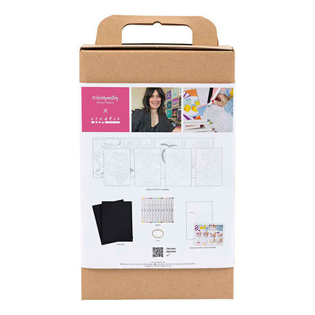 Creativ Company Hobby-Set Farben, Malen nach Zahlen, Textmarker, 1 Box