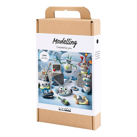 Kreativunternehmen https: www.cchobby.nl hobbyset-boetseren-robot-blue-gray-red-silvered-1-box