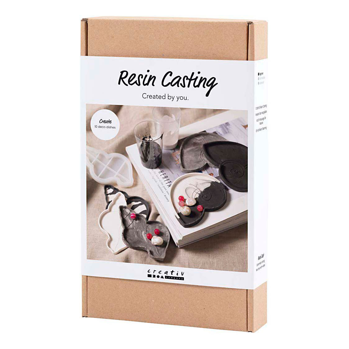 Kreativunternehmen https: www.cchobby.nl hobbyset-resin-casting-conchshell-black-white-1-box