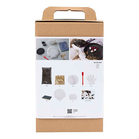Kreativunternehmen https: www.cchobby.nl hobbyset-resin-casting-mussel-black-gold-1-box