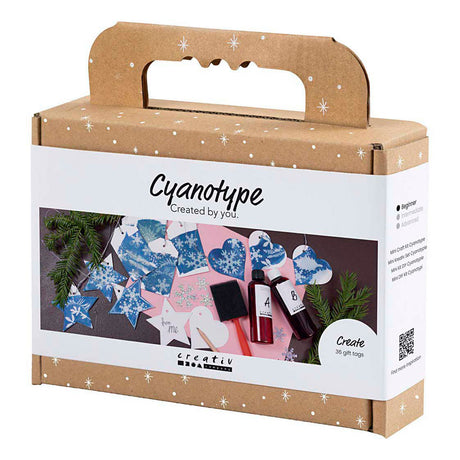 Kreativunternehmen https: www.cchobby.nl mini-hobbyset-cyanotype-geschenklabels-blauw-zilver-1-doos