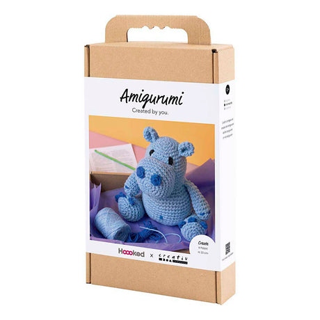 Kreativunternehmen https: www.cchobby.nl hobbyset-amigurumi-hippopotamus-blue-lightblue-1-box