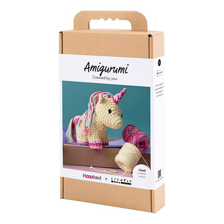Kreativunternehmen https: www.cchobby.nl hobbyset-amigurumi-unicorn-rainbowcolors-1-box