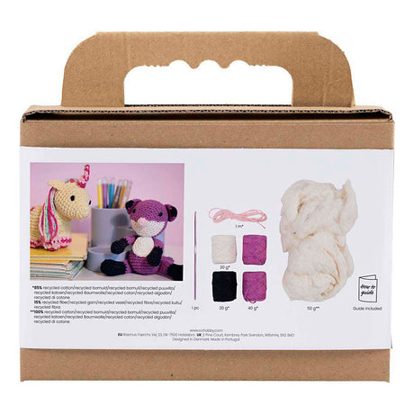 Kreativunternehmen https: www.cchobby.nl hobbyset-amigurumi-vos-zwart-plum-1-doos