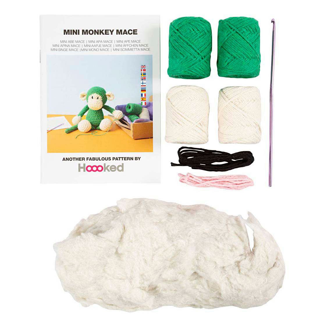 Kreativunternehmen https: www.cchobby.nl hobbyset-amigurumi-aap-groen-off-white-1-doos