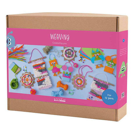 Kreativunternehmen https: www.cchobby.nl Gruppe set-weaving-wall-mountings-hangers-owls-mouse-diverse-colors-1-box
