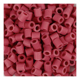 Nabbi-Bioperlen von , Größe 5x5 mm, Lochgröße 2,5 mm, mittel, rot, 1000 Stück 1 Box