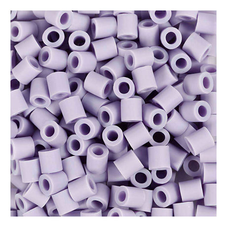 Nabbi-Bioperlen von , Größe 5x5 mm, Lochgröße 2,5 mm, mittel, lila, 1000 Stück 1 Box