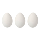 Creativ Company Eier, H: 6 cm, weiß, 12 Stück 1 Box