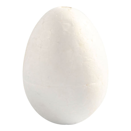 Creativ Company Eier, H: 6 cm, weiß, 5 Stück 1 Box