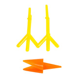 Kreativunternehmen https: www.cchobby.nl Chicken-beaks-and-feet-h-28-mm-l-30-37-mm-orange-yellow-8-set-1-box