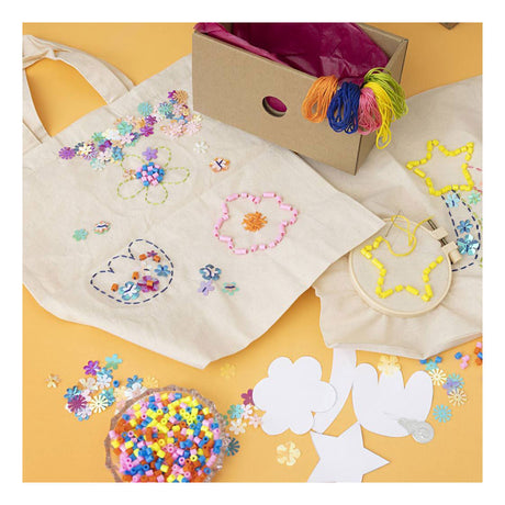 Creativ Company My Craft Station Textildekoration, verschiedene Farben, 1 Box