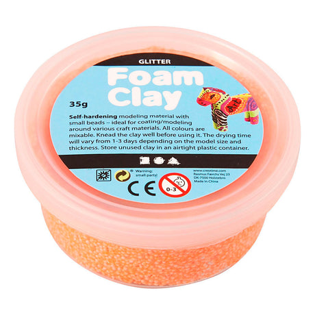 Kreativunternehmen https: www.cchobby.nl foam-clayr-glitter-orange-35-gr-1-doosje