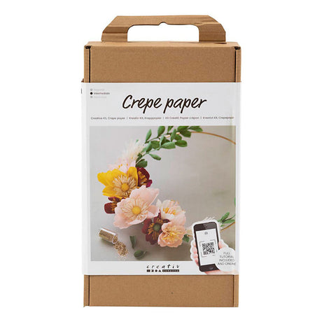 Creativ Company Hobby-Set Krepppapier, Kranz, Kreppverhältnis: 180 %, 1 Box