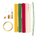 Creativ Company Hobby-Set Krepppapier, Kranz, Kreppverhältnis: 180 %, 1 Box