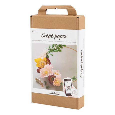 Creativ Company Hobby-Set Krepppapier, Kranz, Kreppverhältnis: 180 %, 1 Box