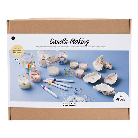 Kreativunternehmen https: www.cchobby.nl Gruppe set-candles-making-candleholders-for-theelights-1-box
