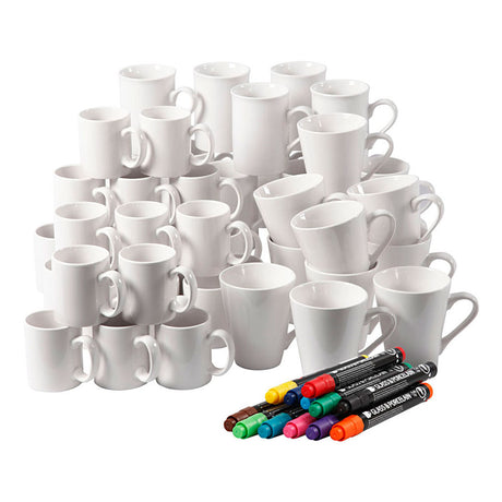 Kreativunternehmen https: www.cchobby.nl group set-mugs-painting-h-7-10-cm-white-1-set